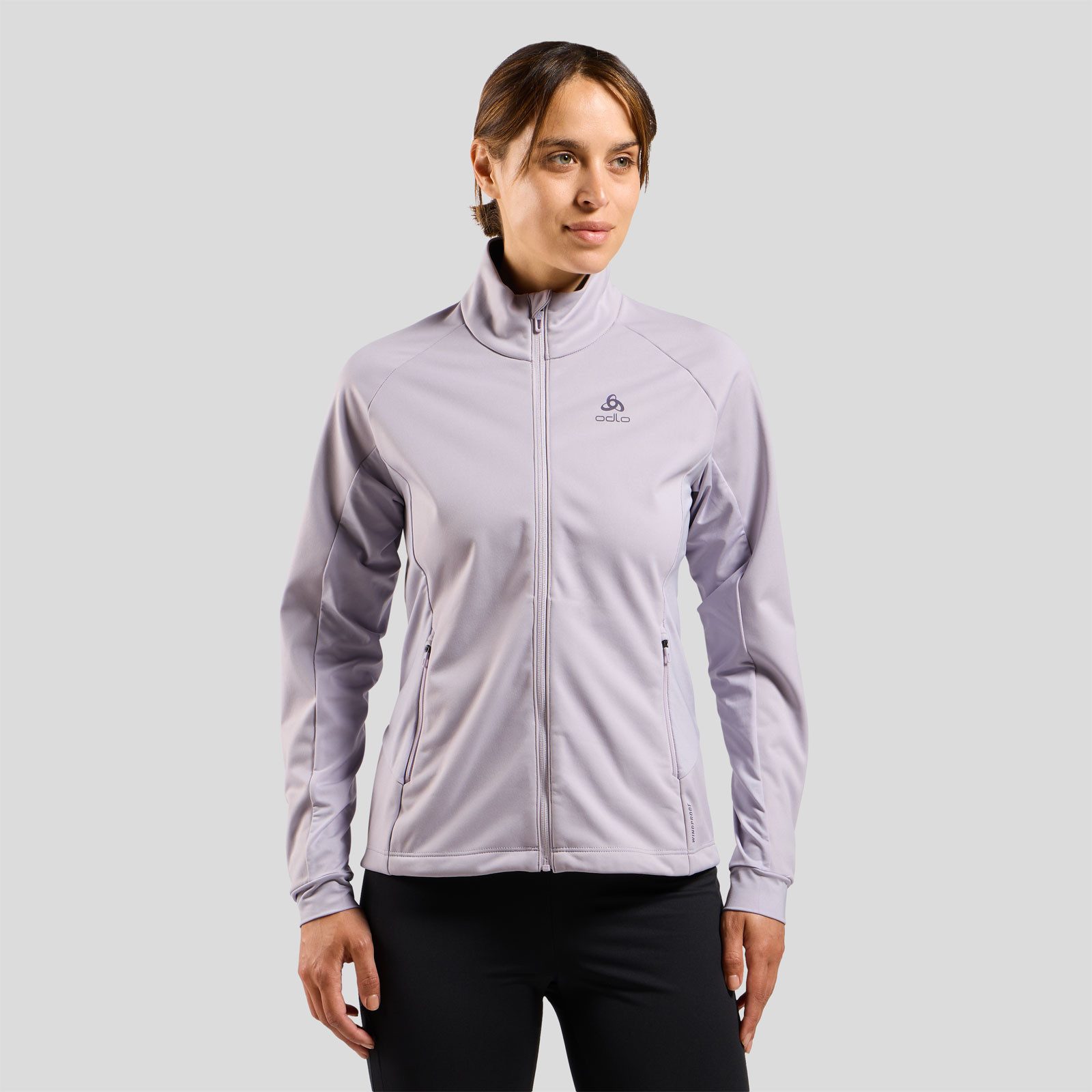 Odlo Laufjacke BRENSHOLMEN-Laufjacke Lady 612661-21091 Eine Crossover-Jacke für aktive Läuferinnen