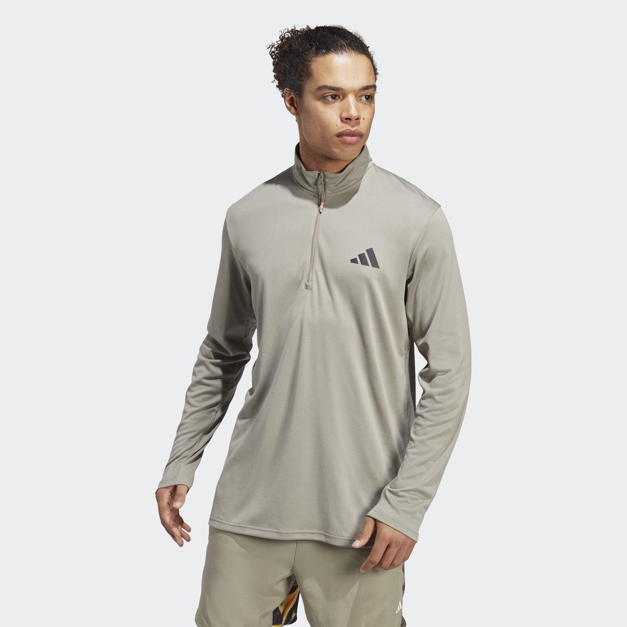 adidas Sweatshirt Performance grauschwarz