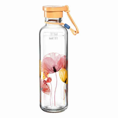 LEONARDO Trinkflasche In Giro Flower, 500 ml, Orange