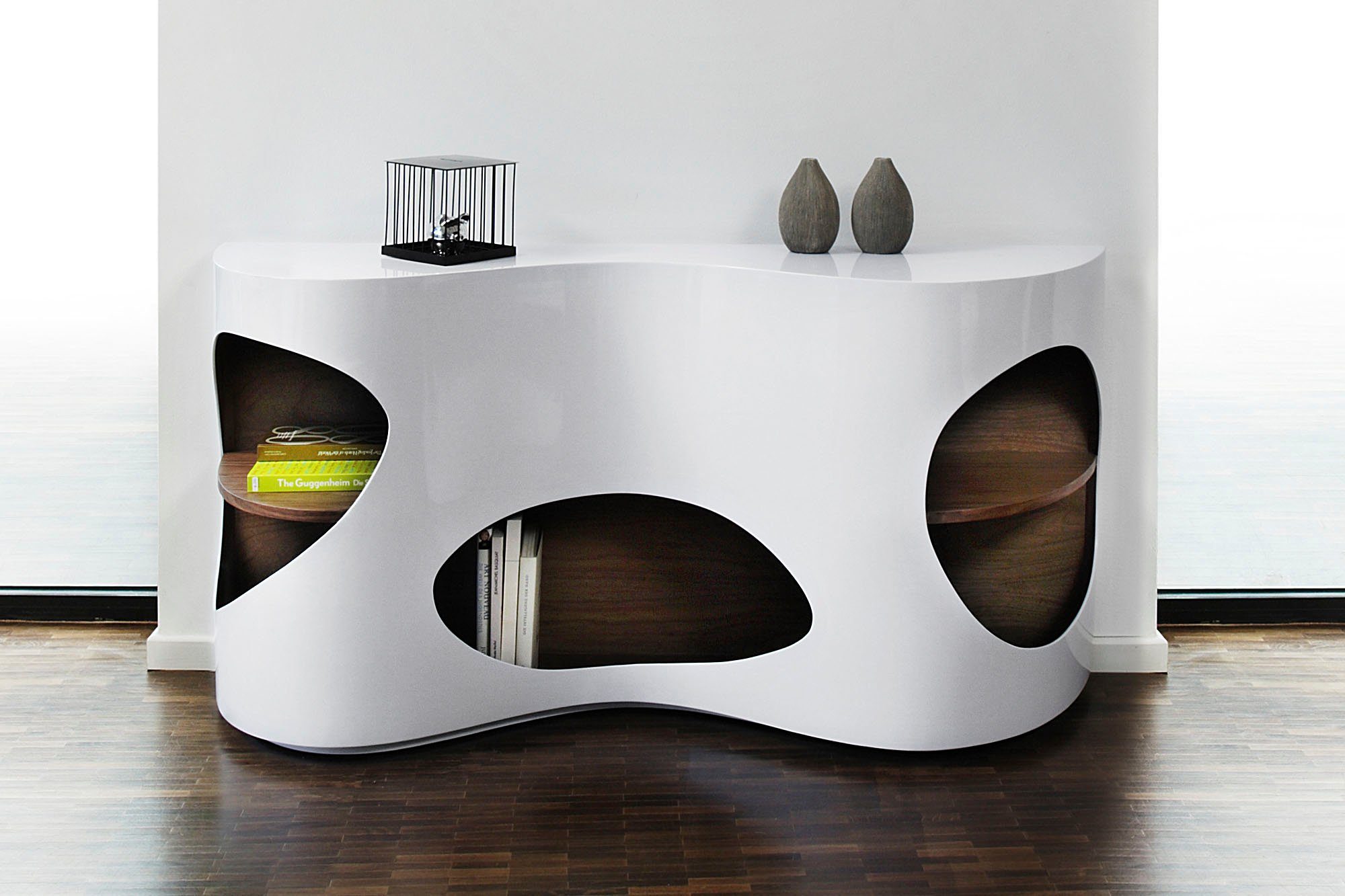 SalesFever Sideboard Slough - Designer Kommode für Stauraum und Stil, Kommode, Made in Germany, Anrichte in moderner Form, Breite 150 cm