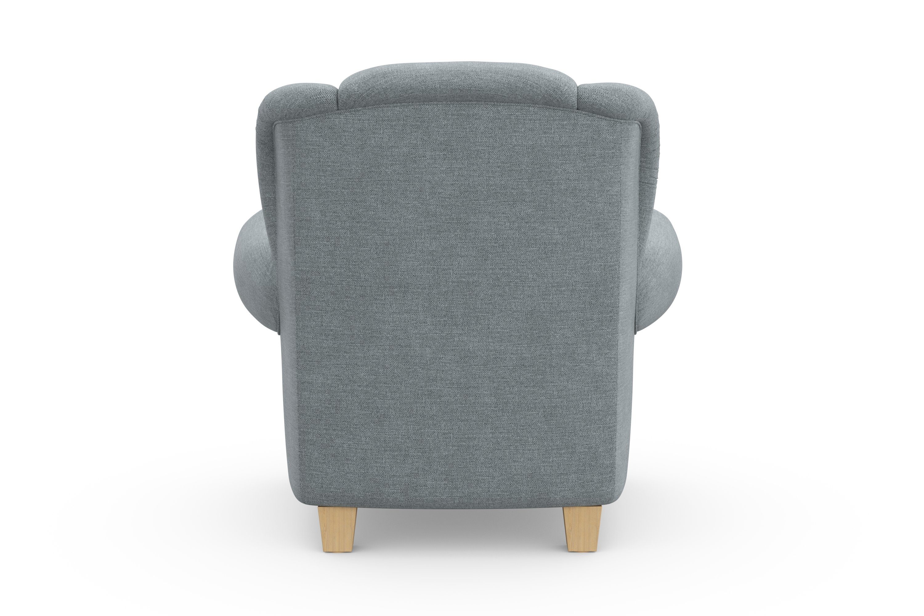 softem, mit und affaire Home zeitlosem Sitzkomfort (1-St), Design Ohrensessel Queenie weichem Ohrenseesel