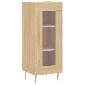 vidaXL Sideboard Sideboard Sonoma-Eiche 34,5x34x90 cm Holzwerkstoff (1 St)