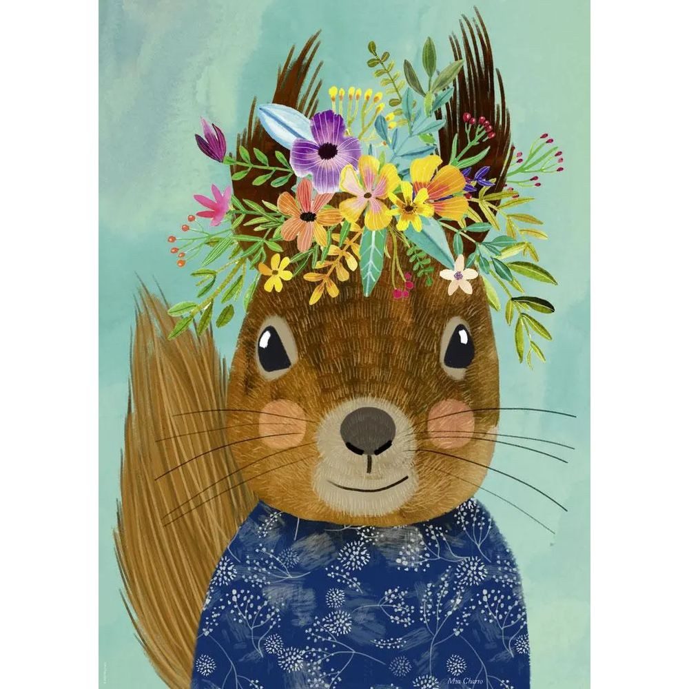 HEYE Puzzle Sweet Squirrel Puzzle 1000 Teile, 1000 Puzzleteile
