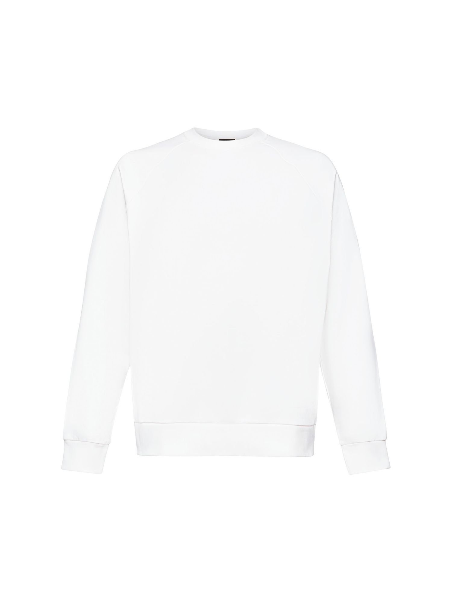 Esprit Collection Sweatshirt Sweatshirt aus Baumwolle im Relaxed Fit (1-tlg) OFF WHITE