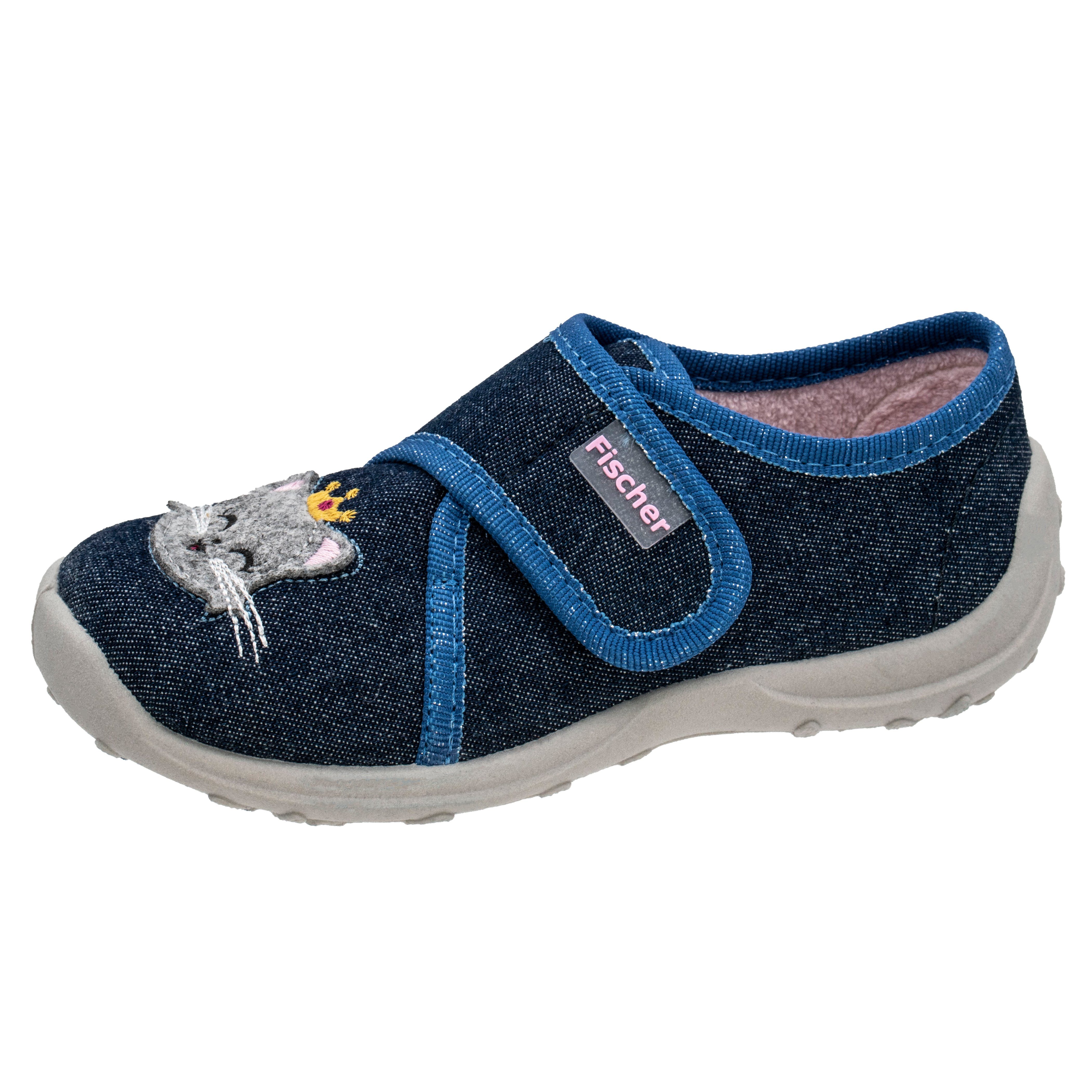 Fischer Boogy Pantofole Con Unicorno Per Bambine – Chiudono Con Velcro, Suola Flessibile In PVC