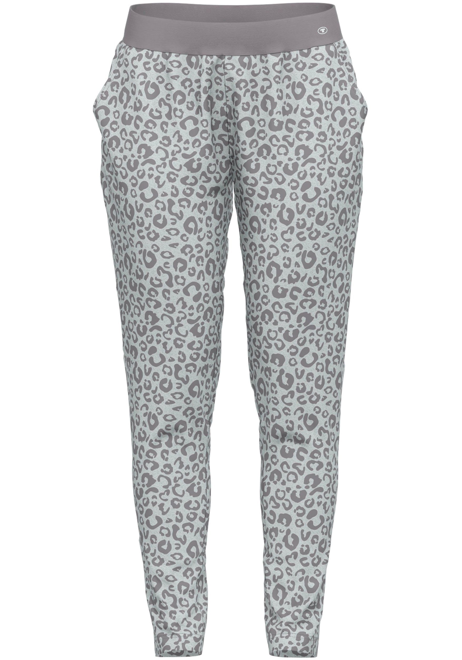 TOM TAILOR Loungehose Victoria Animal-Look, breiter günstig online kaufen