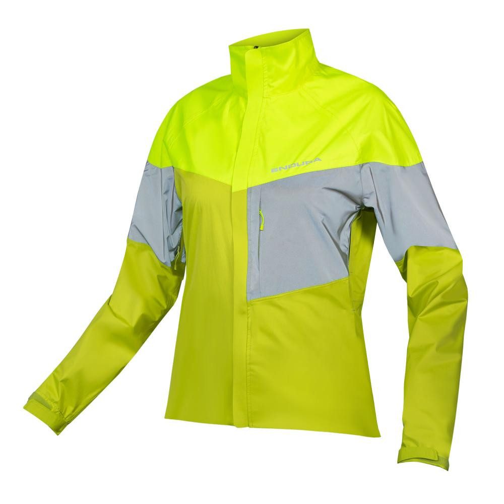 Endura Bikerjacke Endura Damen Urban Luminite Jacke II neon-gelb Größe XS