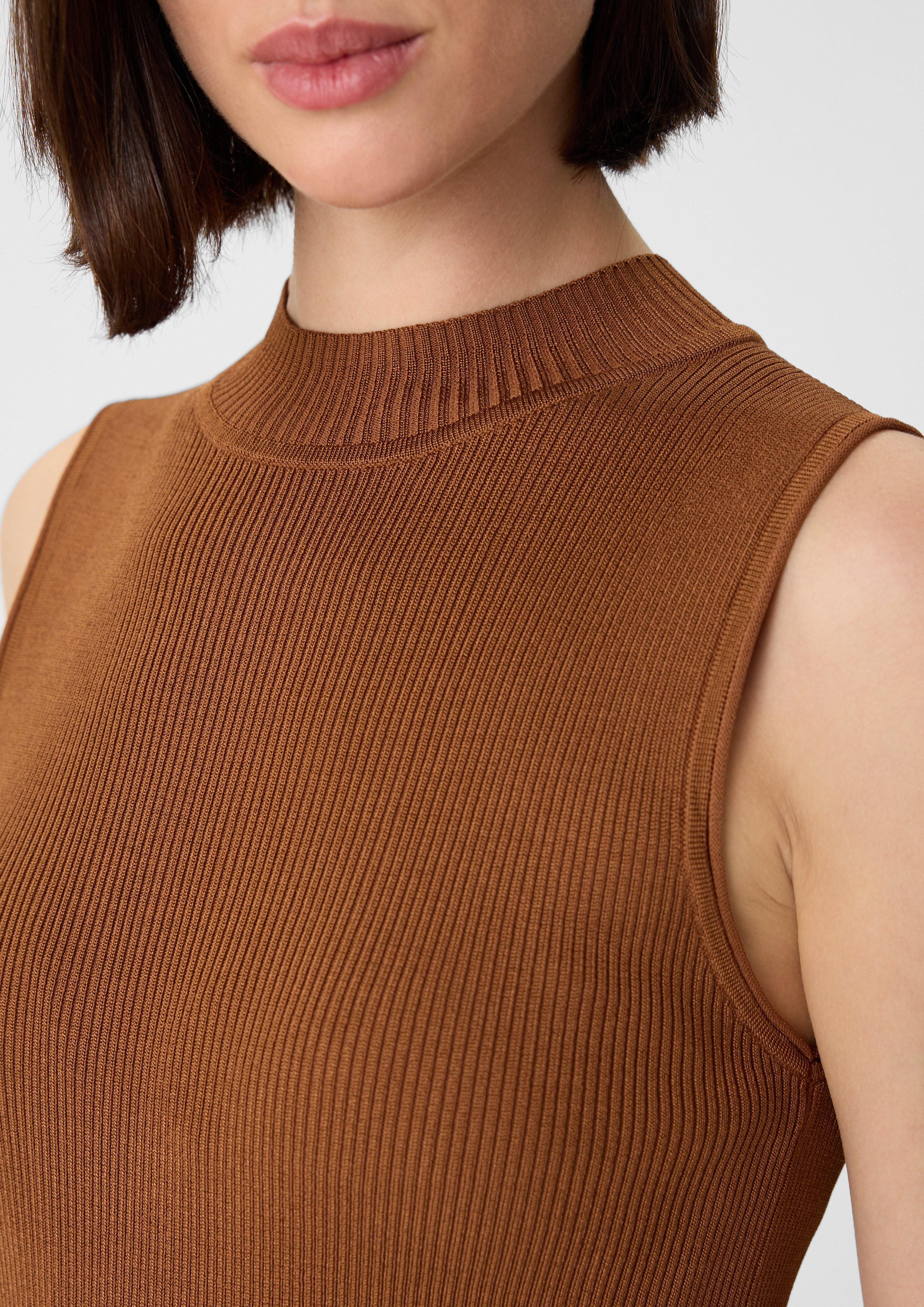 Comma Pullunder Feinstrick-Top im Slim Fit günstig online kaufen