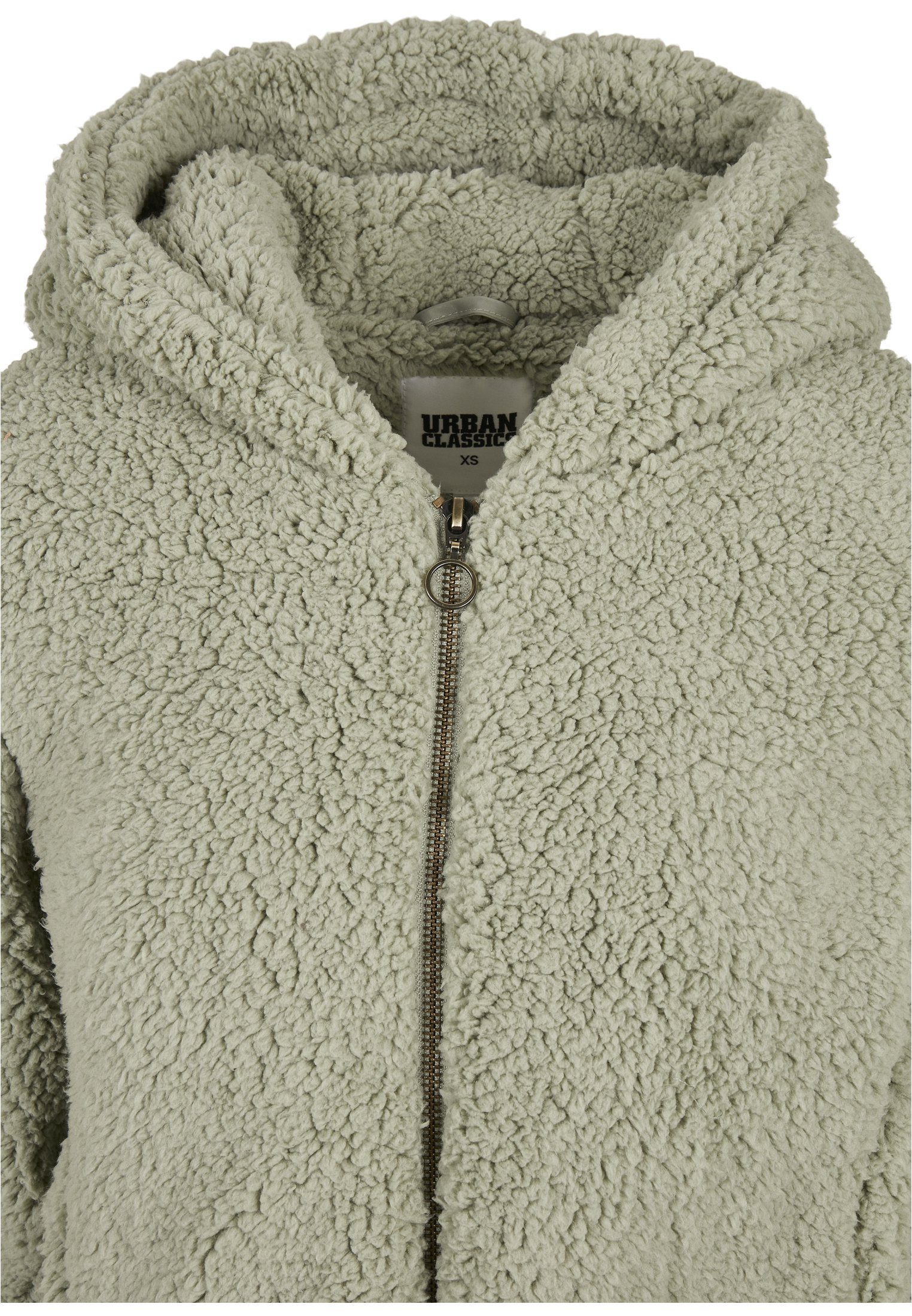 Outdoorjacke Damen Ladies (1-St) softsalvia Jacket URBAN CLASSICS Sherpa