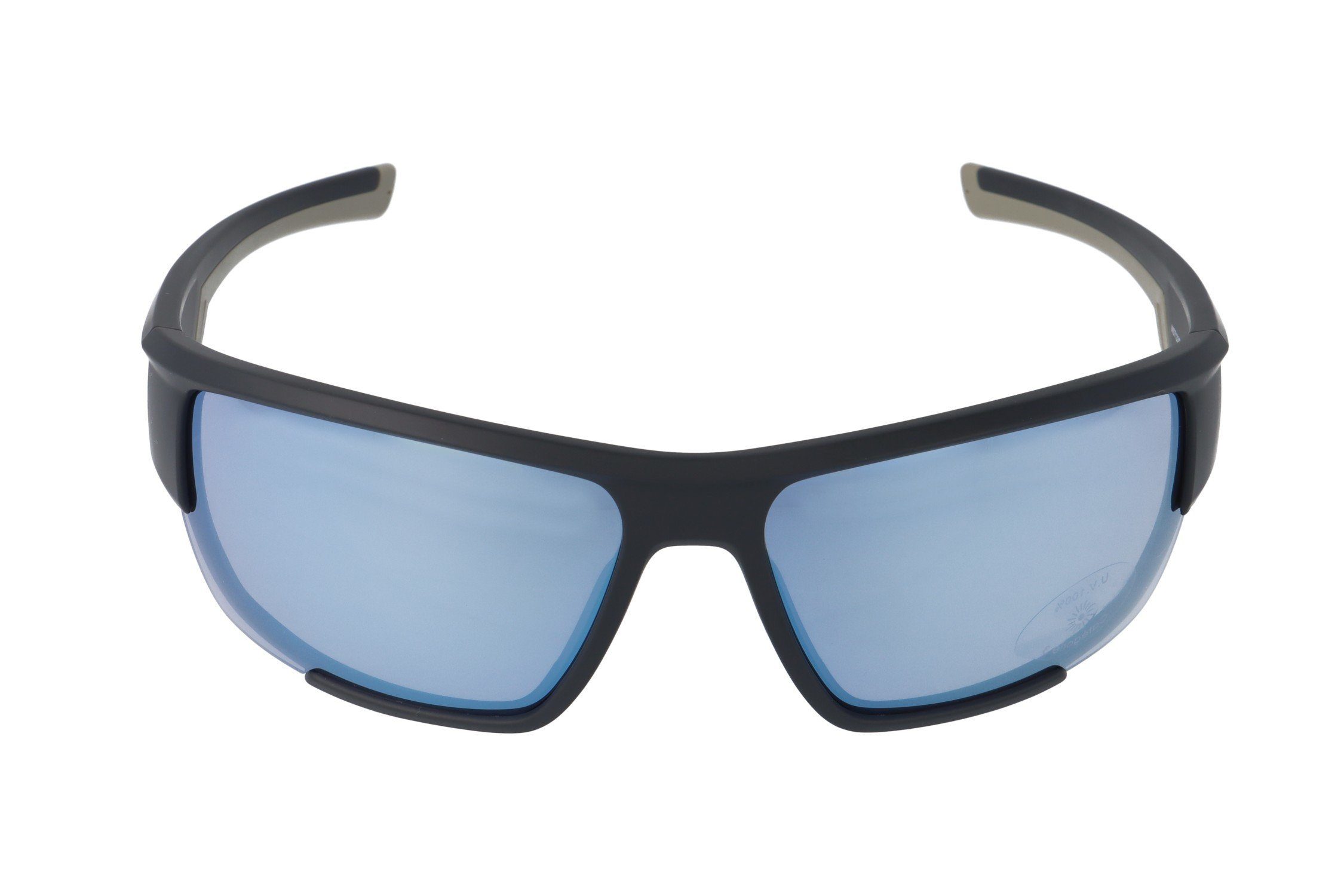 Gamswild Sportbrille UV400 Sonnenbrille Skibrille Fahrradbrille breite Bügel/Zugluftschutz, Damen Herren Modell WS7133 in schwarz, braun, blau