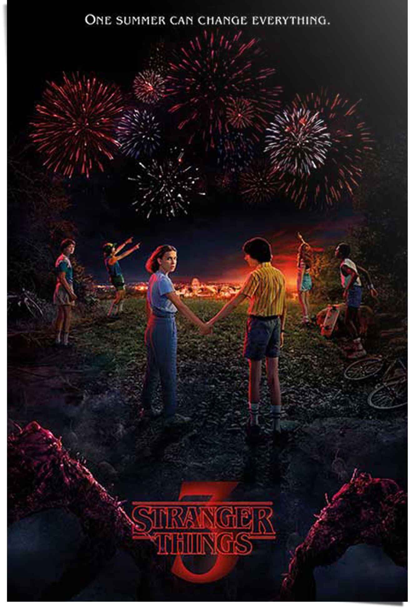 Reinders! Poster Poster Stranger Things 3 One summer, Serien (1 St) | Poster