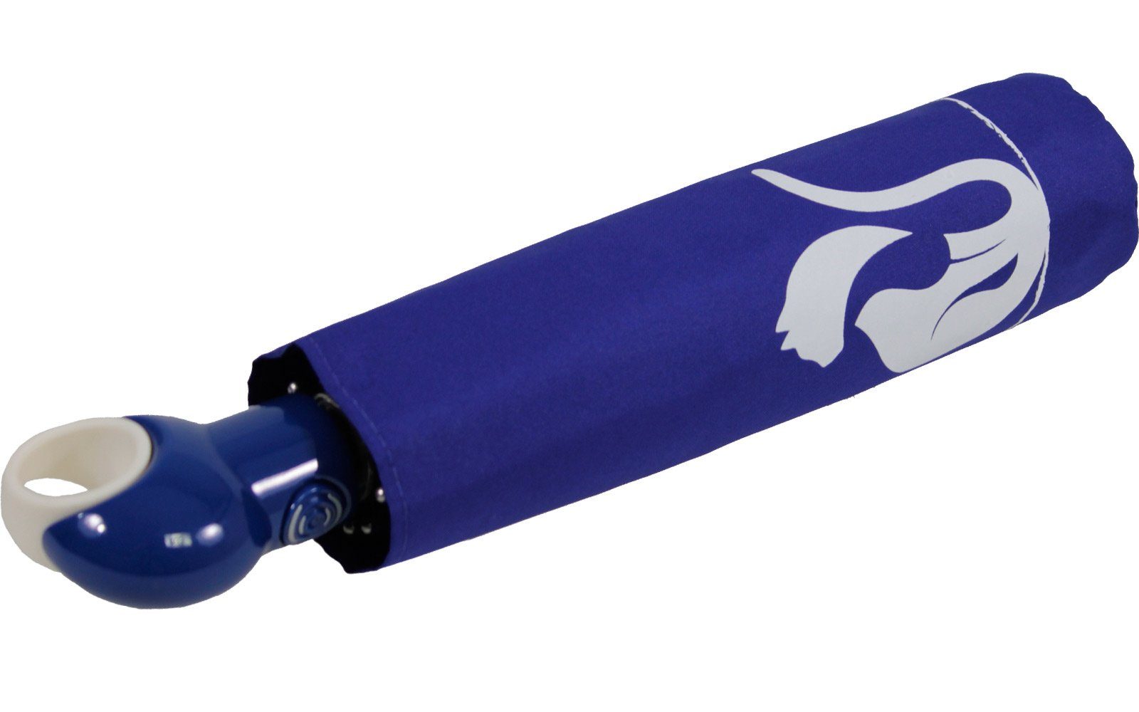 Knirps® Taschenregenschirm Mini-Schirm Floyd Duomatic komfortabel mit elegant-cat Auf-Zu-Automatik, und leicht