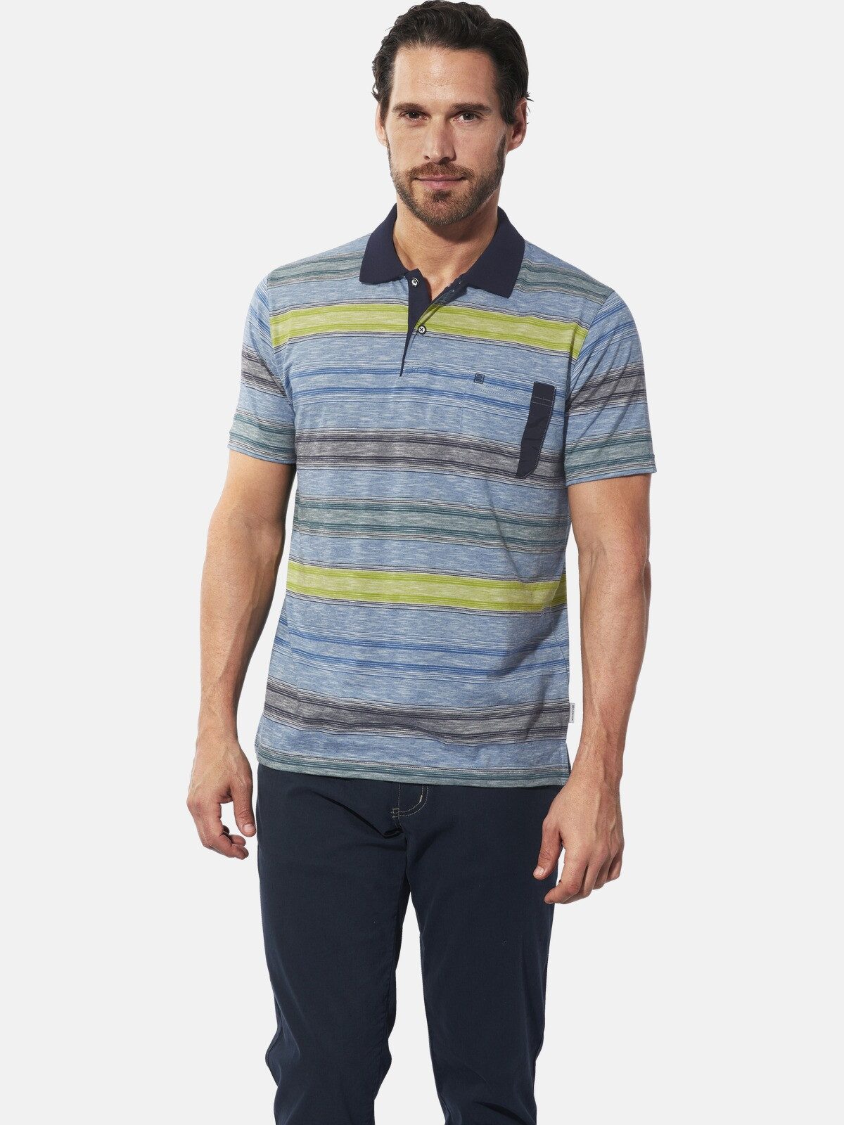 Babista Poloshirt GILEN mit bestickter Brusttasche