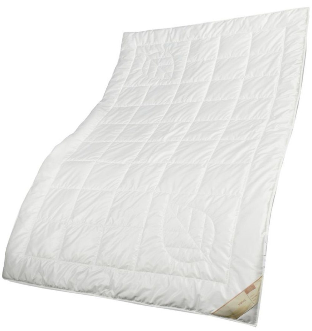 Naturfaserbettdecke, Garanta Duo-Leichtsteppbett Woody Plus 100% Tencel, Garanta, Füllung: 100% Markenfaser Tencel™, Bezug: Lyocell, hergestellt in Deutschland