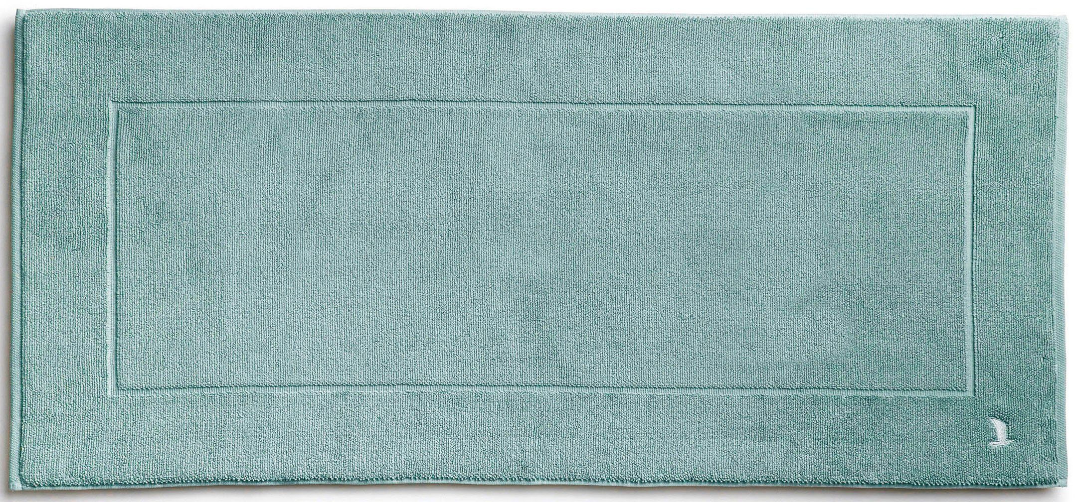 Möve Badematte Superwuschel, Höhe 8 mm, beidseitig nutzbar, fußbodenheizungsgeeignet, Baumwolle, quadratisch