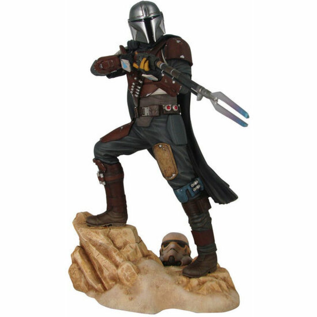 GENTLE GIANT Spielfigur Star Wars Premier Collection Die Mandalorianer-Statue 29cm