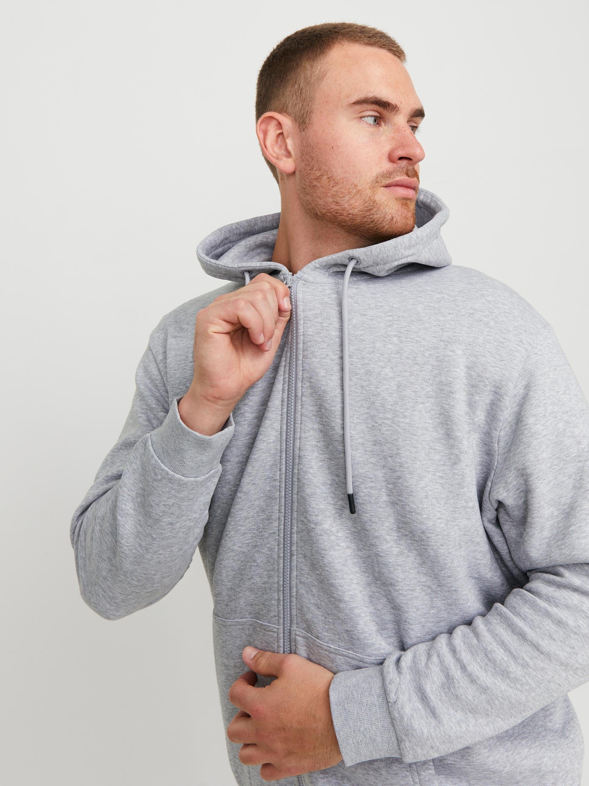Jack & Jones PlusSize Kapuzensweatjacke JJEBRADLEY mit Kapuze und weichem I günstig online kaufen