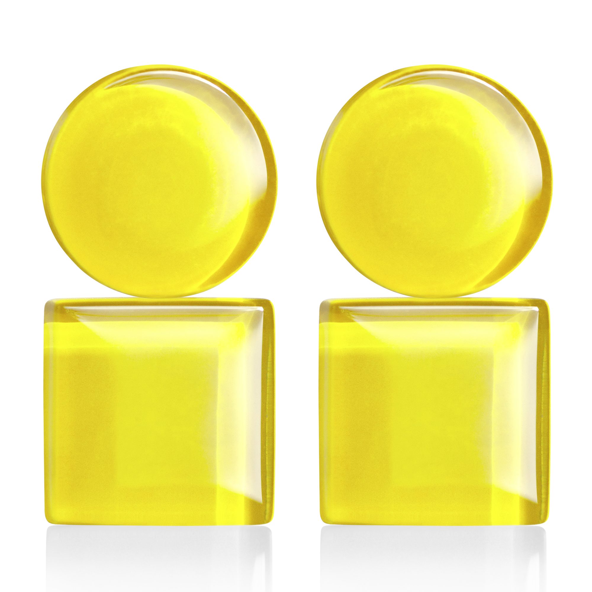 ALEXASCHA Paar Ohrclips Geometrische Clip Ohrringe im Bauhaus Design • Stat günstig online kaufen