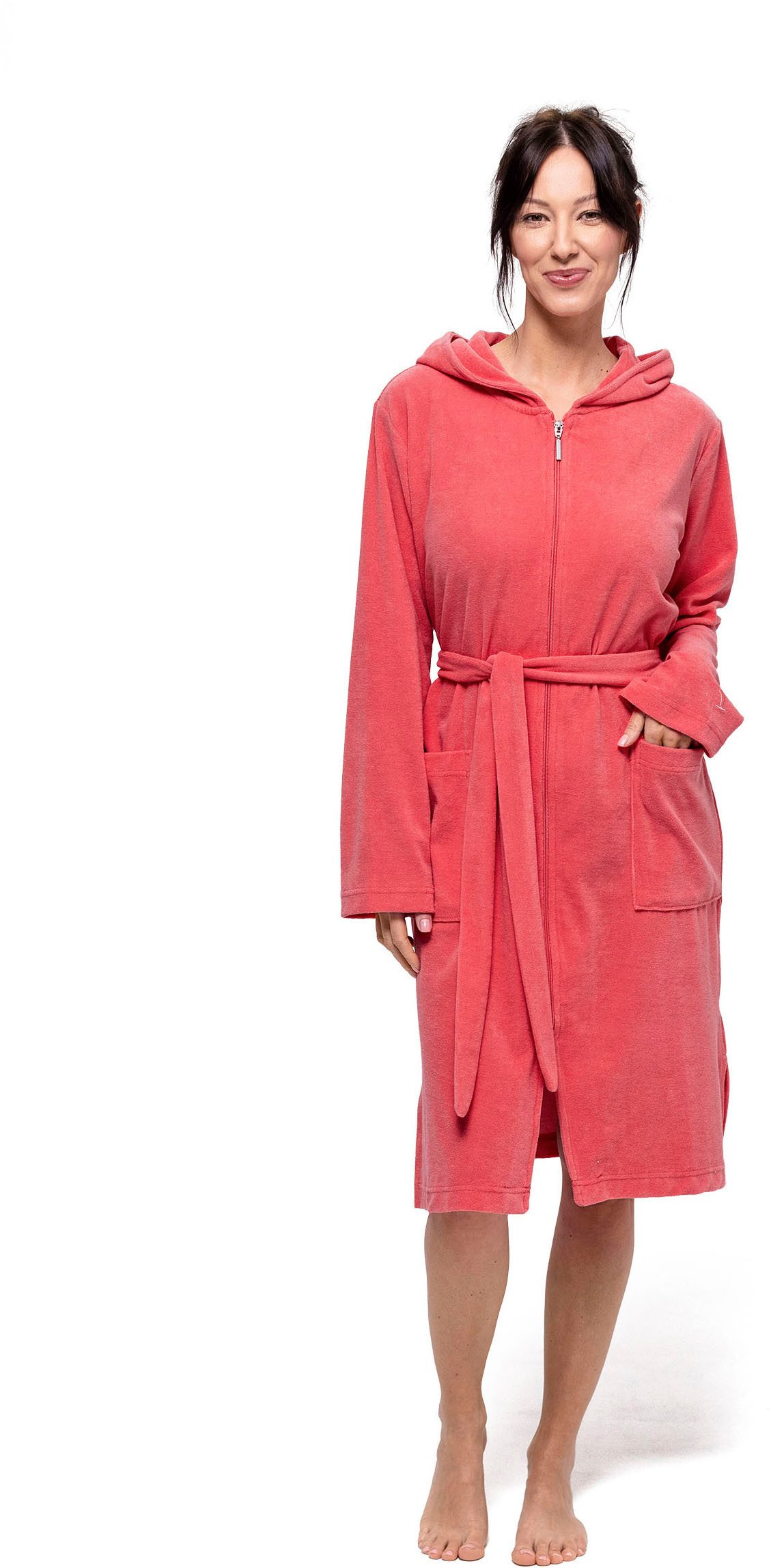 Möve Unisex-Bademantel ideal für Sauna & Spa, Hotelbademantel, Morgenmantel günstig online kaufen