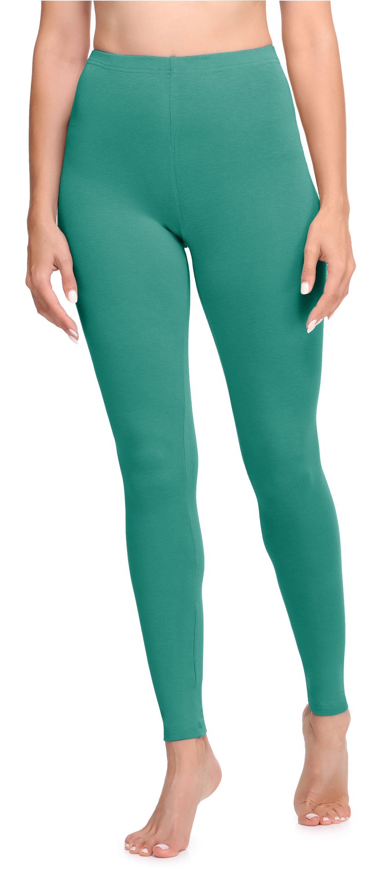 Ladeheid Leggings Damen Lange Hosen aus Baumwolle LA40-133 (1-tlg) bequem, günstig online kaufen
