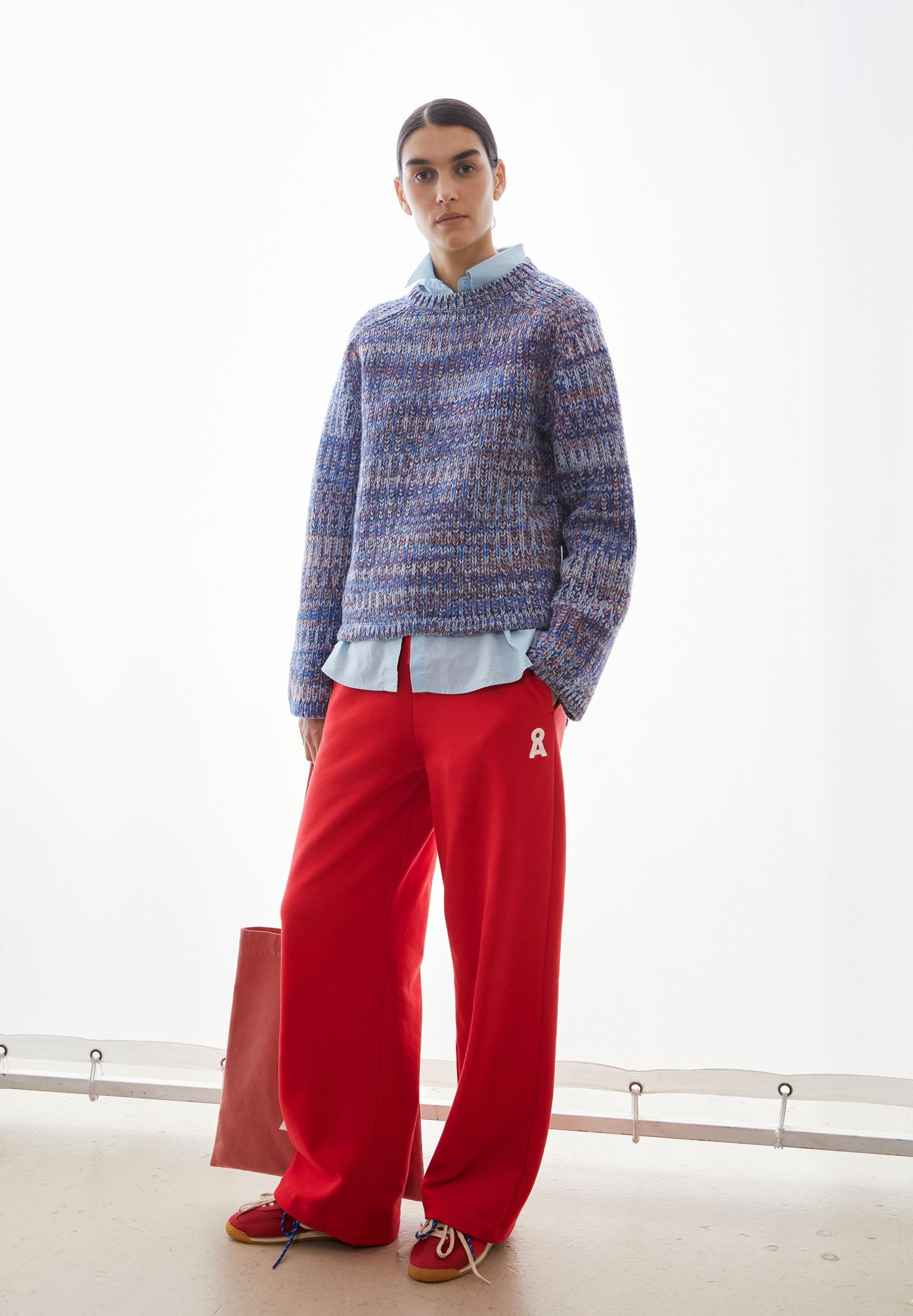 Armedangels Strickpullover UN-WASTED Pullover aus Bio-Woll Mix Oversized Fit