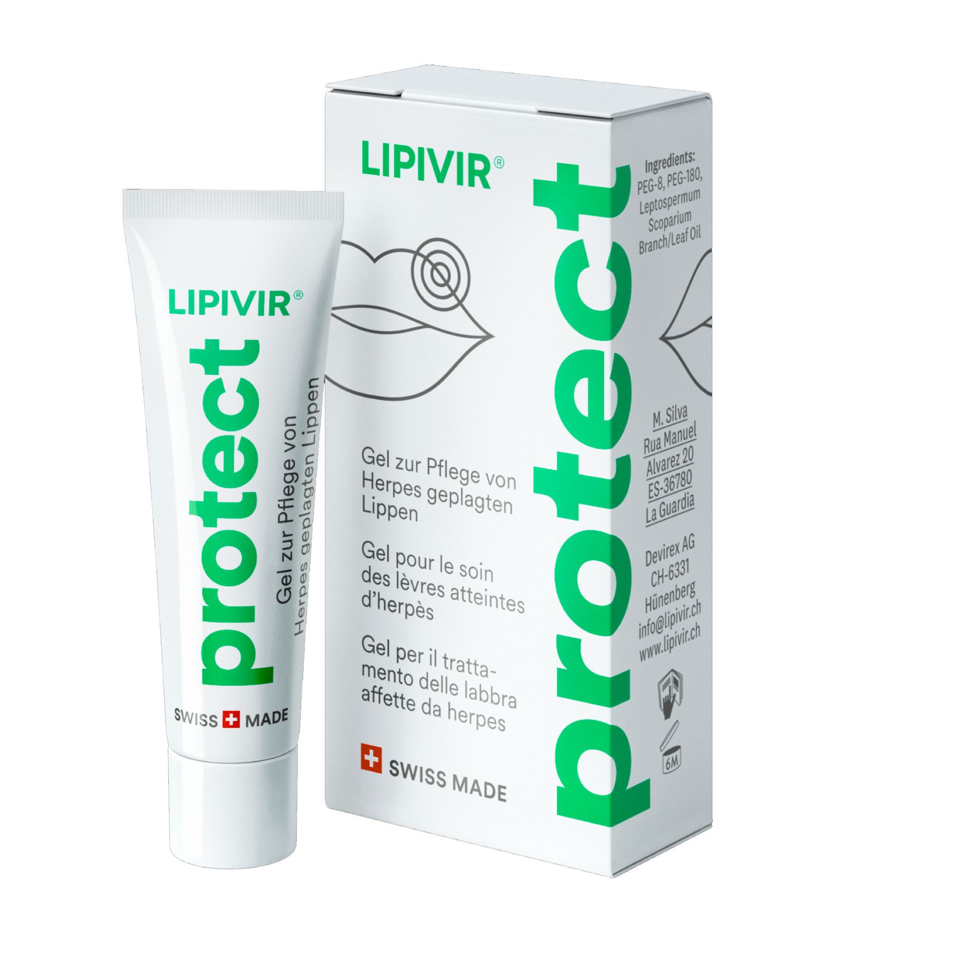 Sanacute Gesichtslotion Set: Lippenpflege, 3-tlg.