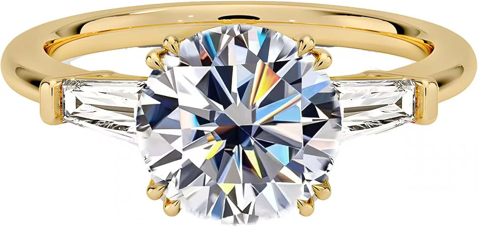 Diamantring 1.5ct/2ct D Vs1 3ex,lab grown diamant ring,verlobungsring