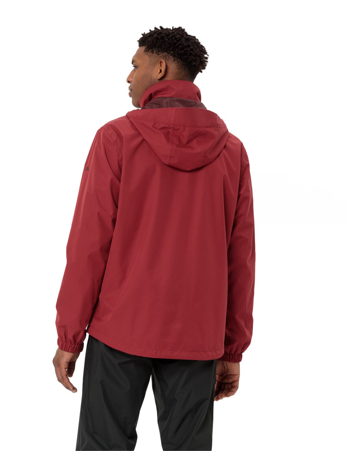 VAUDE Regenjacke Men's Escape Light Jacket mit zwei Reißverschlusstaschen, atmungsaktiv, schnell trocknend – Bild 2 von 5