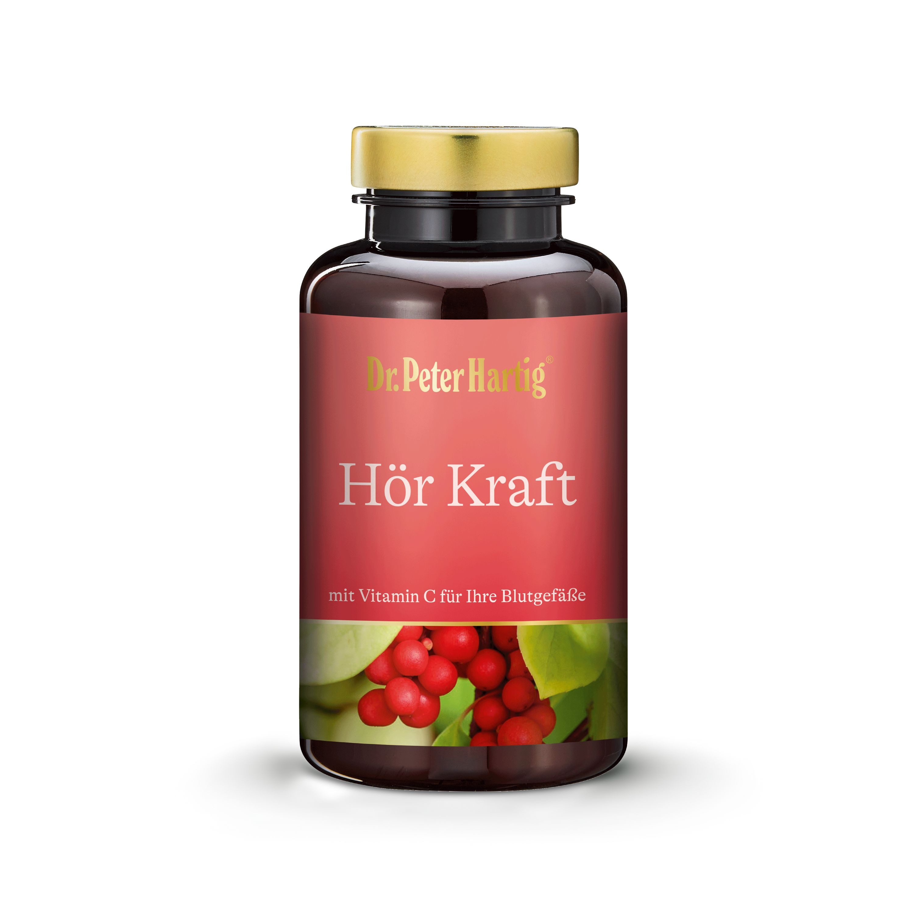 Hör Kraft, unterstützt das Gehör, L-Arginin, Vitamin C, vegan Kapseln