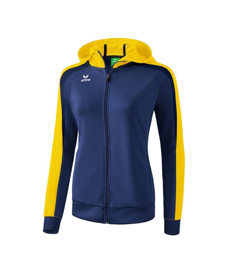 Erima Trainingsjacke Liga 2.0 blaugelb Damen Kapuzenjacke