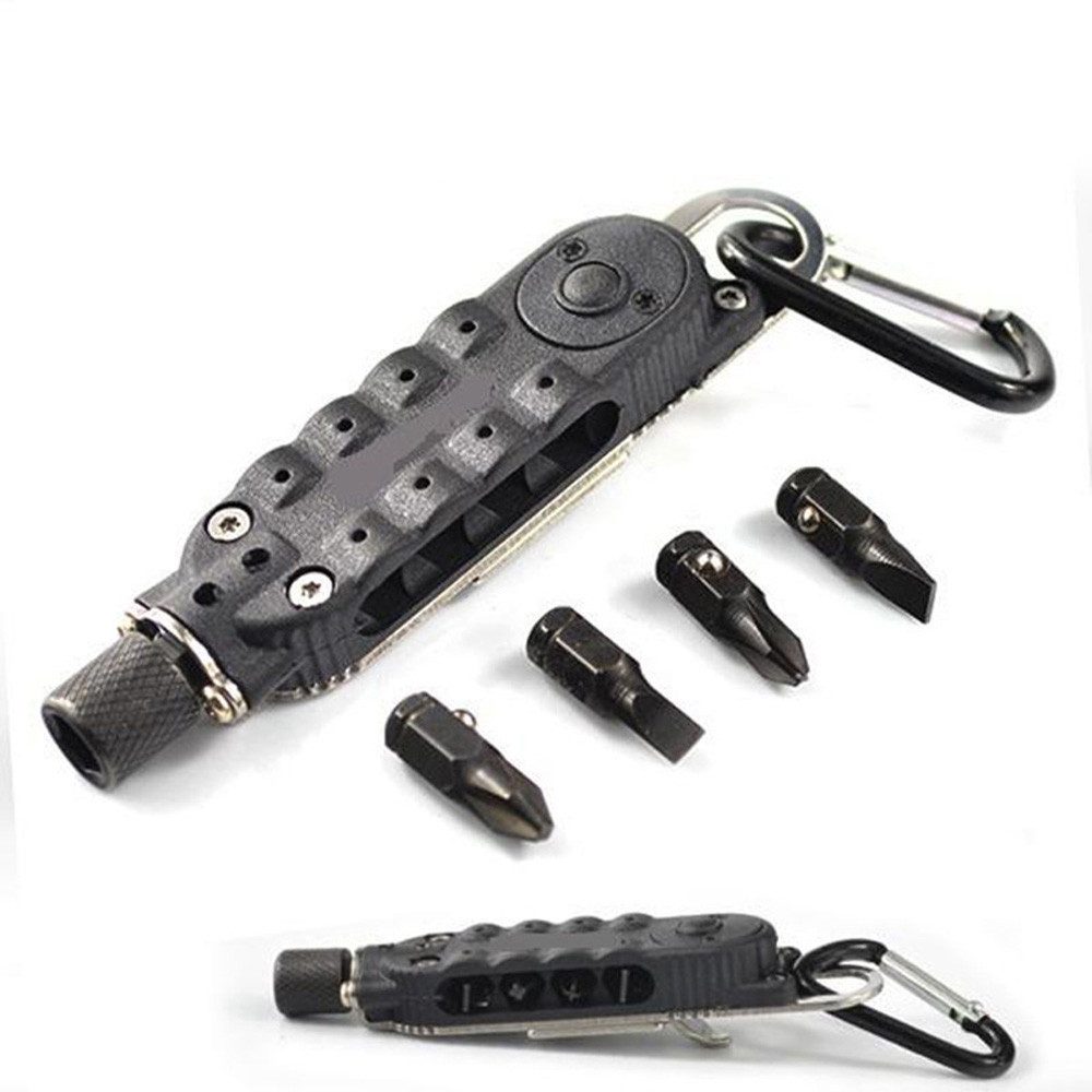 Fivejoy Schraubendreher Multifunktions-Werkzeug-Set, kleine EDC-Werkzeuge, Schlüsselanhänger, (1 St)