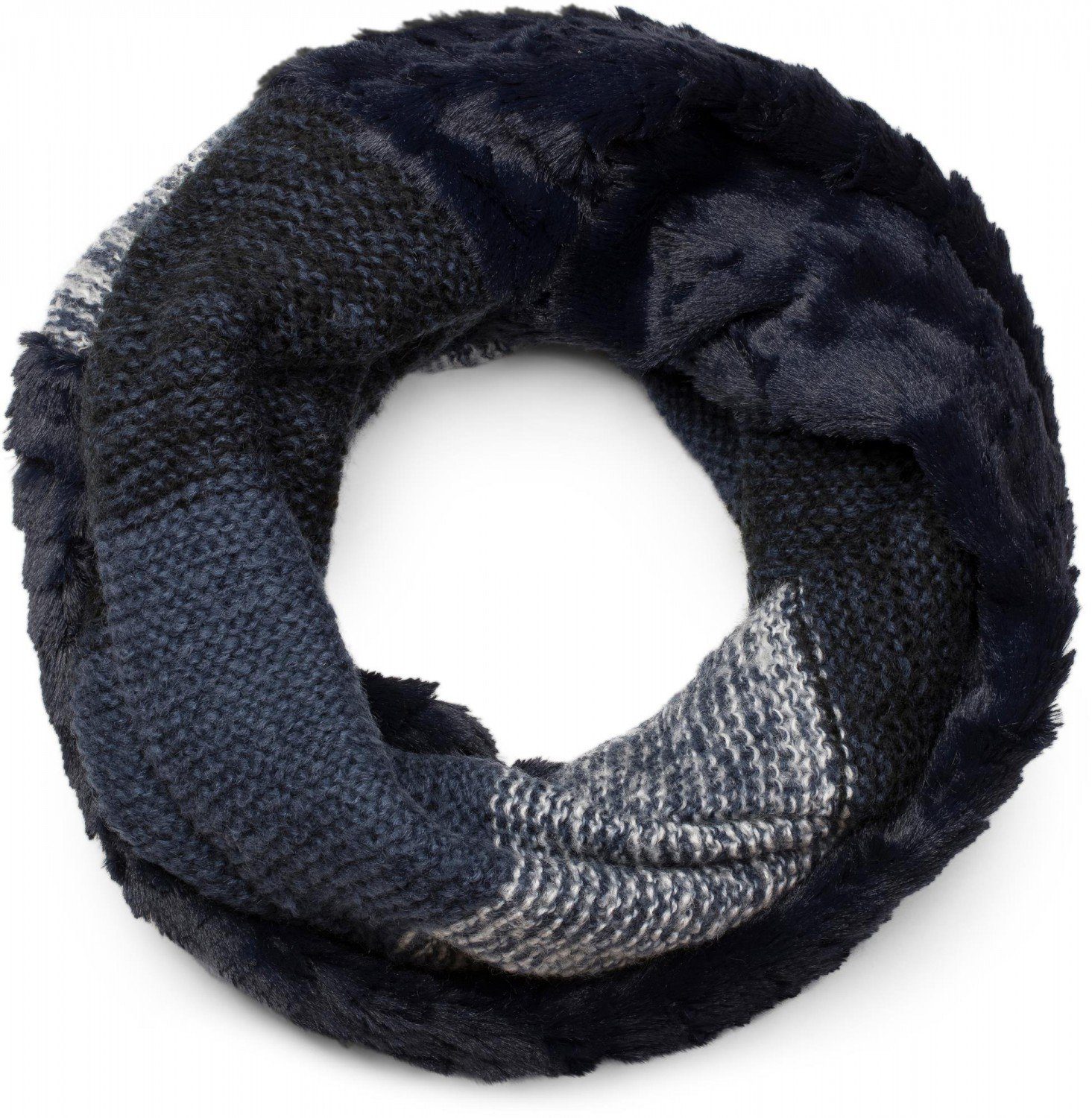 Strickschal Material Mix Strickloop