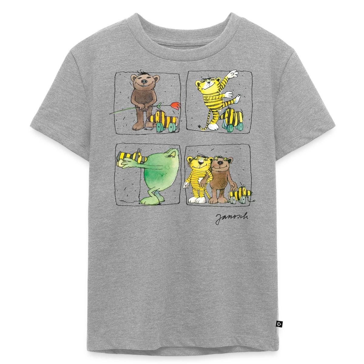 T-Shirt Janosch Bär Tiger Günter Und Tigerente Kinder Premium T-Shirt