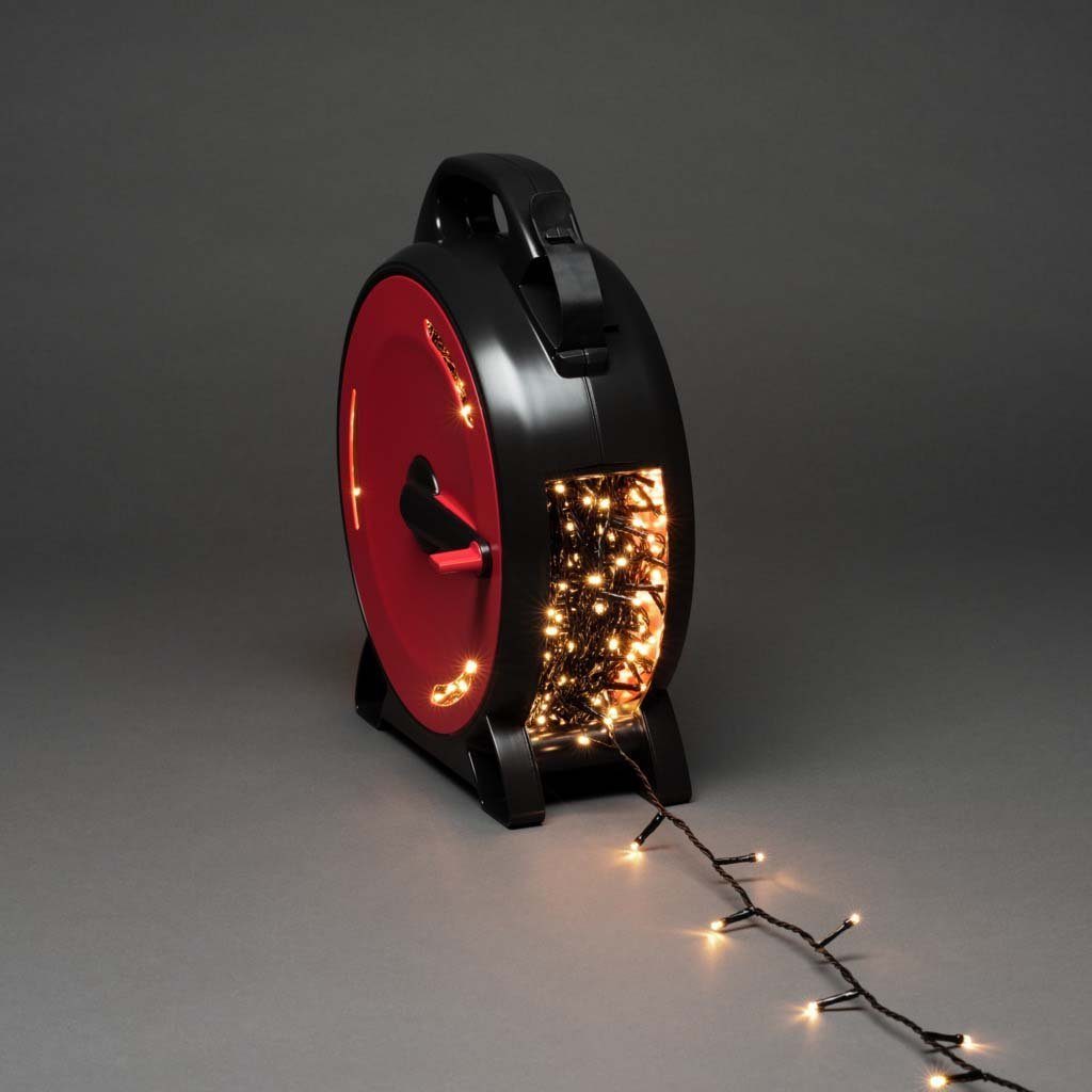 1000 warm aussen, weiße Weihnachtsdeko KONSTSMIDE Dioden LED-Lichterkette