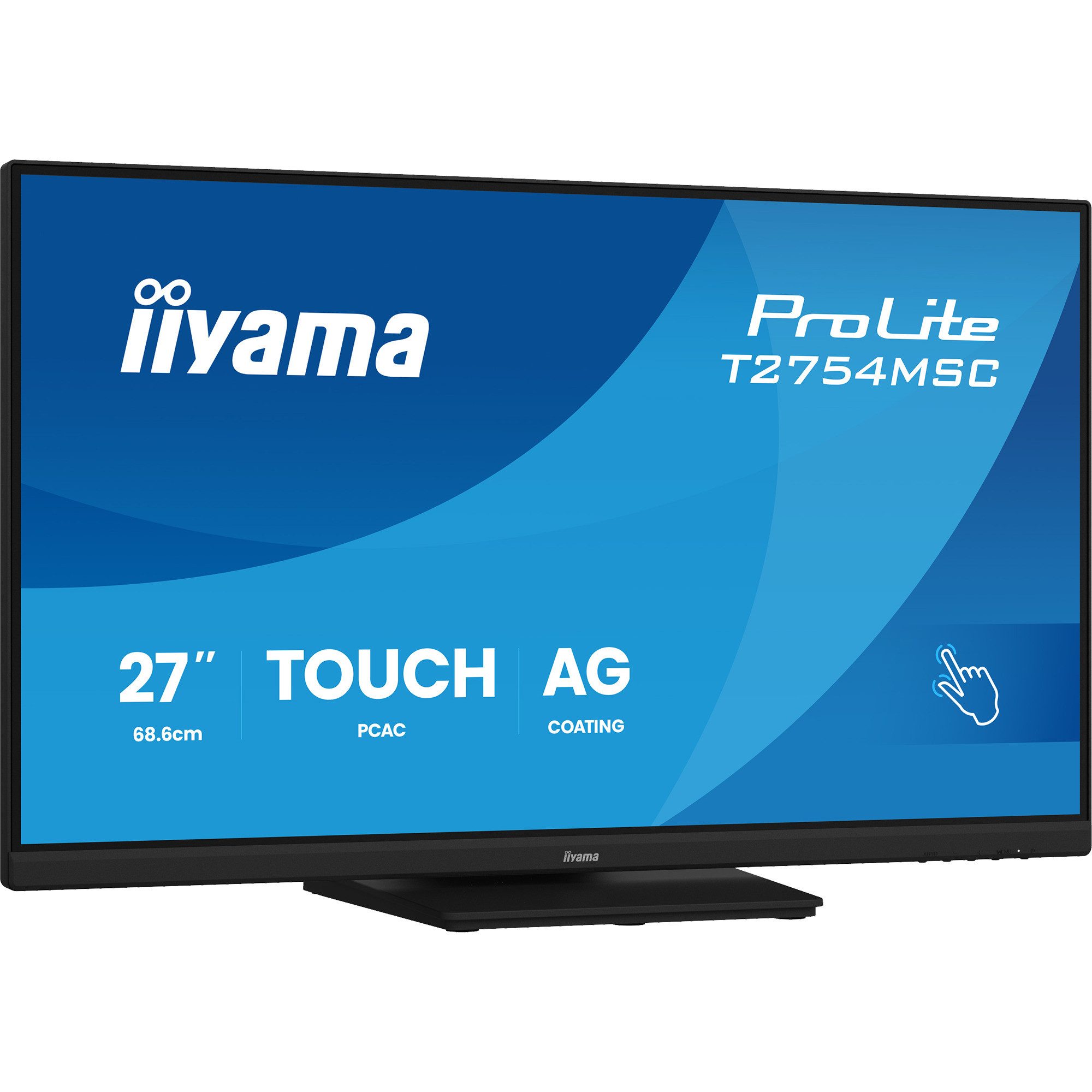 Iiyama iiyama ProLite T2754MSC-B2AG, LED-Monitor, TFT-Monitor (1920 x 1080 px)