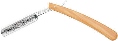 ERBE Rasiermesser Qualitäts-Rasiermesser mit Olivenholz-Griff