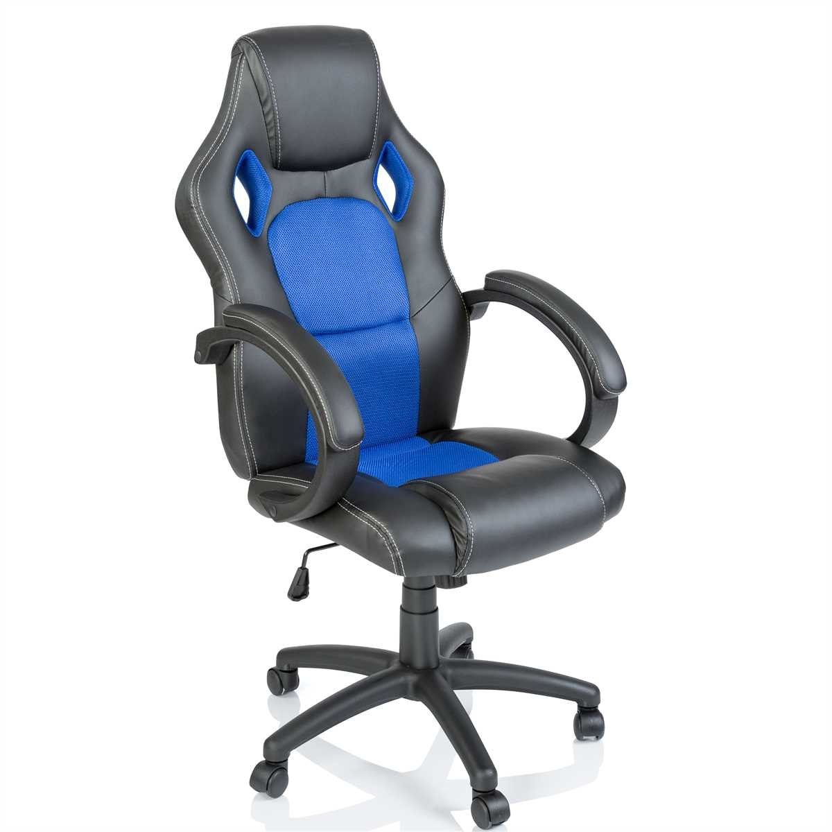 TRESKO Drehstuhl Racing Chefsessel Bürostuhl, Schreibtischstuhl, günstig online kaufen