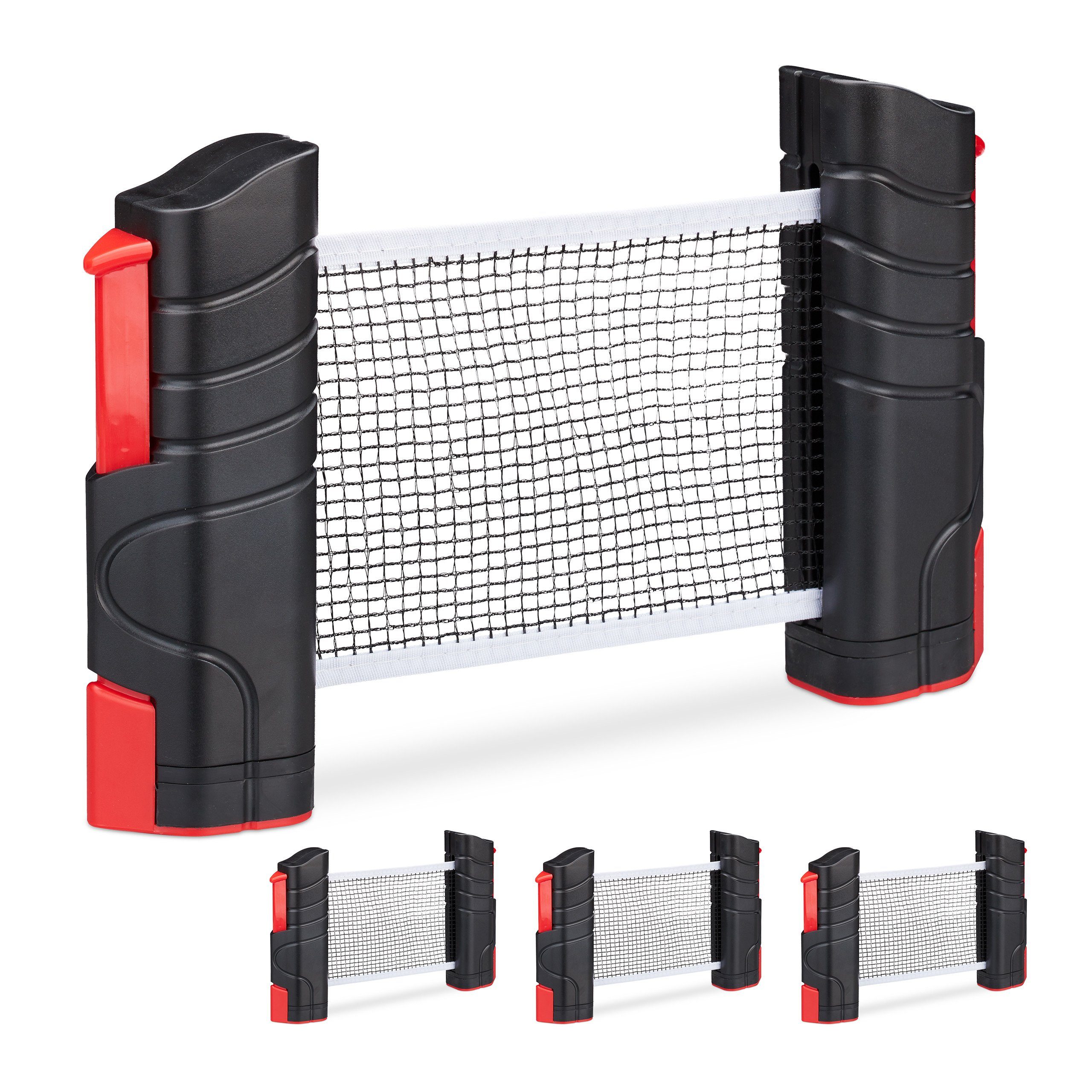 Tischtennisnetz 4 x Tischtennisnetz ausziehbar