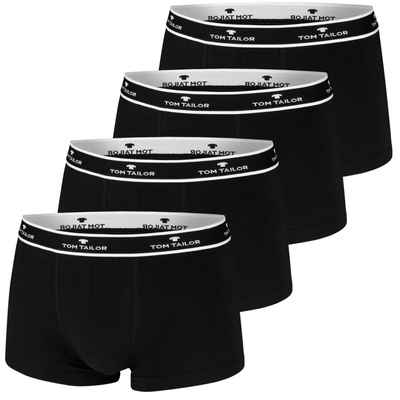 TOM TAILOR Boxershorts (4-St) elastisch angenehm im 4er Pack