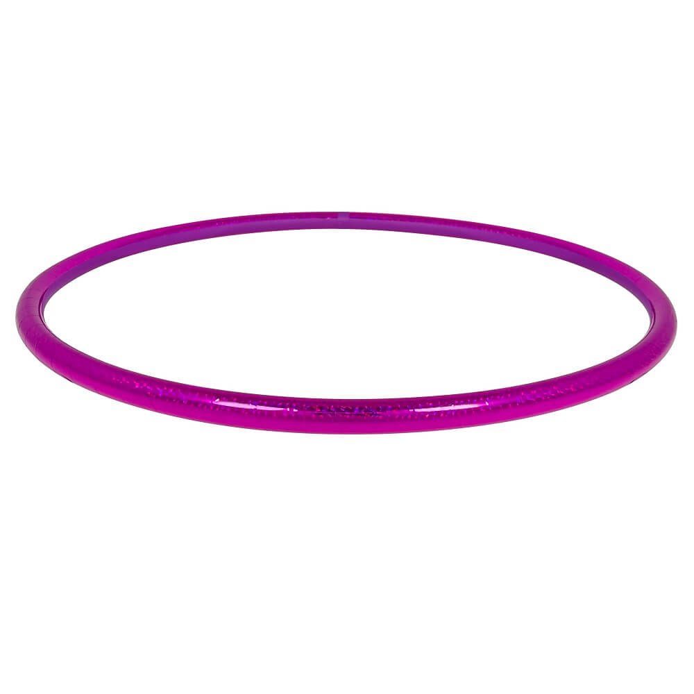 Hoopomania Hula-Hoop-Reifen Hologramm Hula Hoop Reifen, Pink Ø100cm