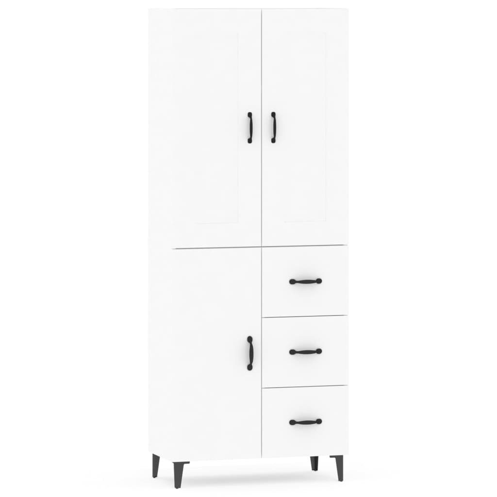 vidaXL Anrichte Highboard Weiß Holzwerkstoff. € 201,49