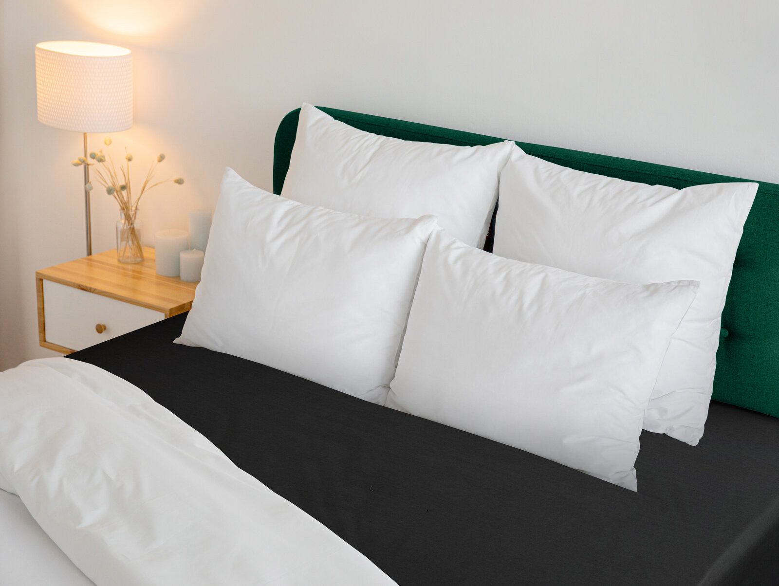 Eurofirany Spannbettlaken BASIC Betttuch mit Gummizug, Baumwolle, Makosatin, Gummizug: rundum, Zuhause und Hotelbedarf 100x200 140x200 160x200 180x200 200x220 – Bild 3 von 5