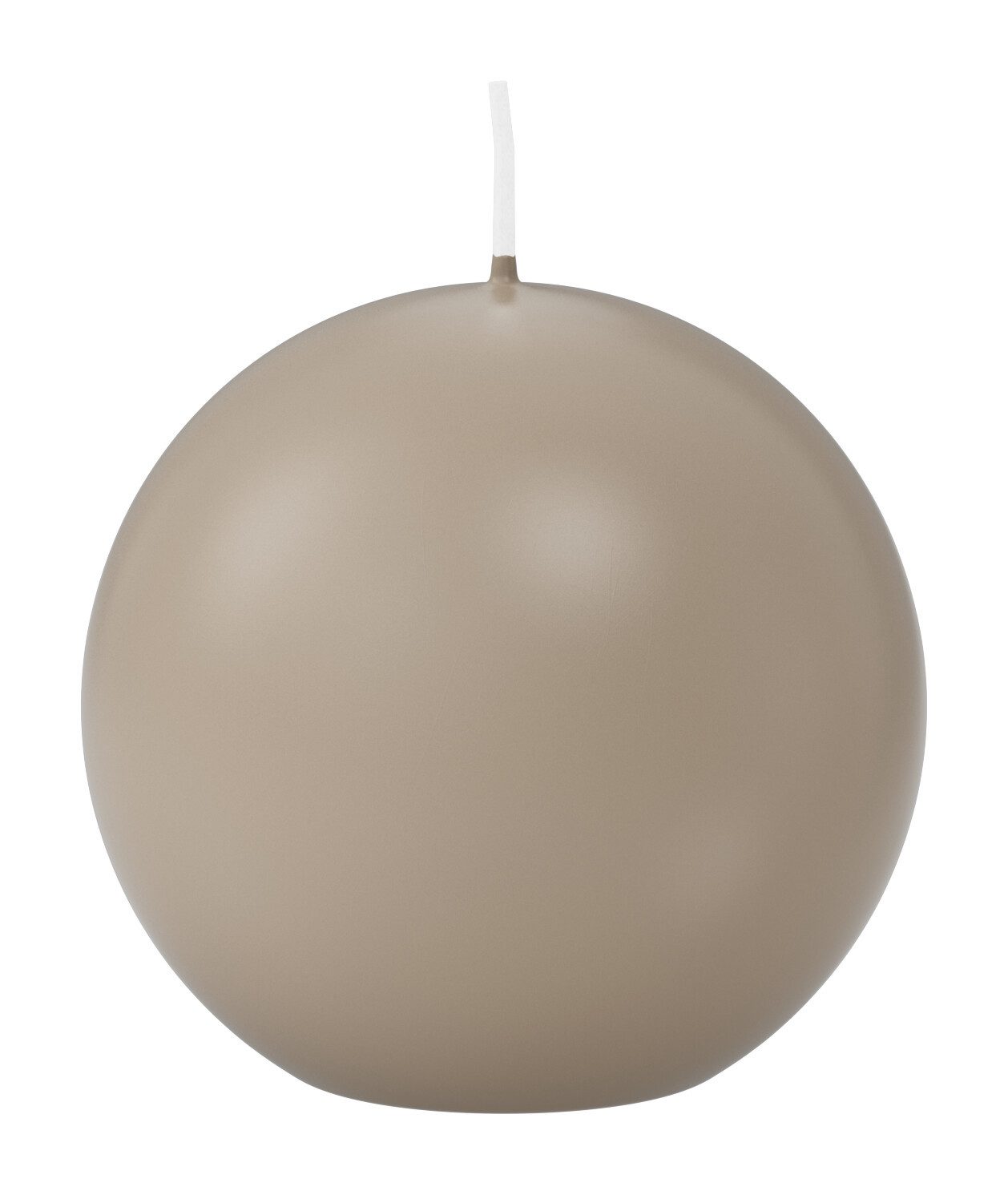 Wiedemann Kerzen Kugelkerze Kugelkerzen Schlamm Ø 80 mm, 6 Stück