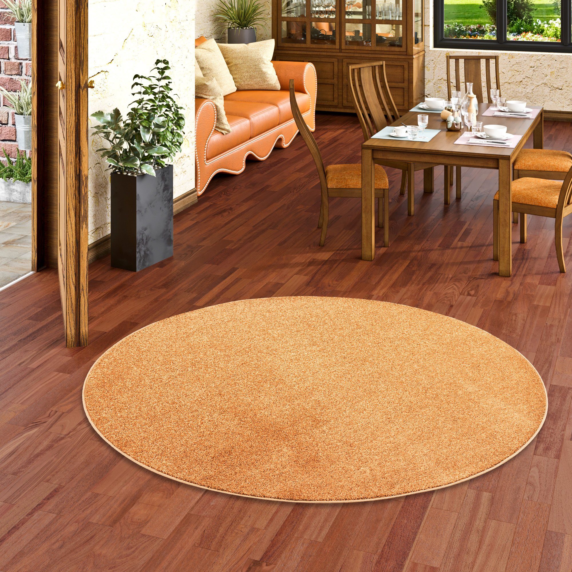 Snapstyle Veloursteppich Hochflor Velours Teppich Luna günstig online kaufen