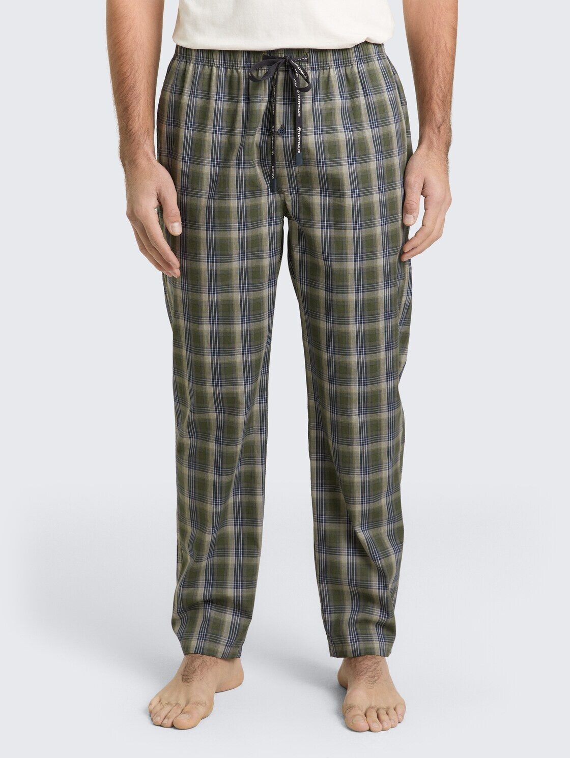 TOM TAILOR Pyjama Unterwäsche (1 tlg) Pyjama-Hose aus Baumwolle