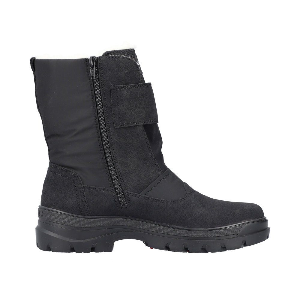 Rieker Herren Rieker-Tex Klettstiefel F5484-00 schwarz Stiefelette