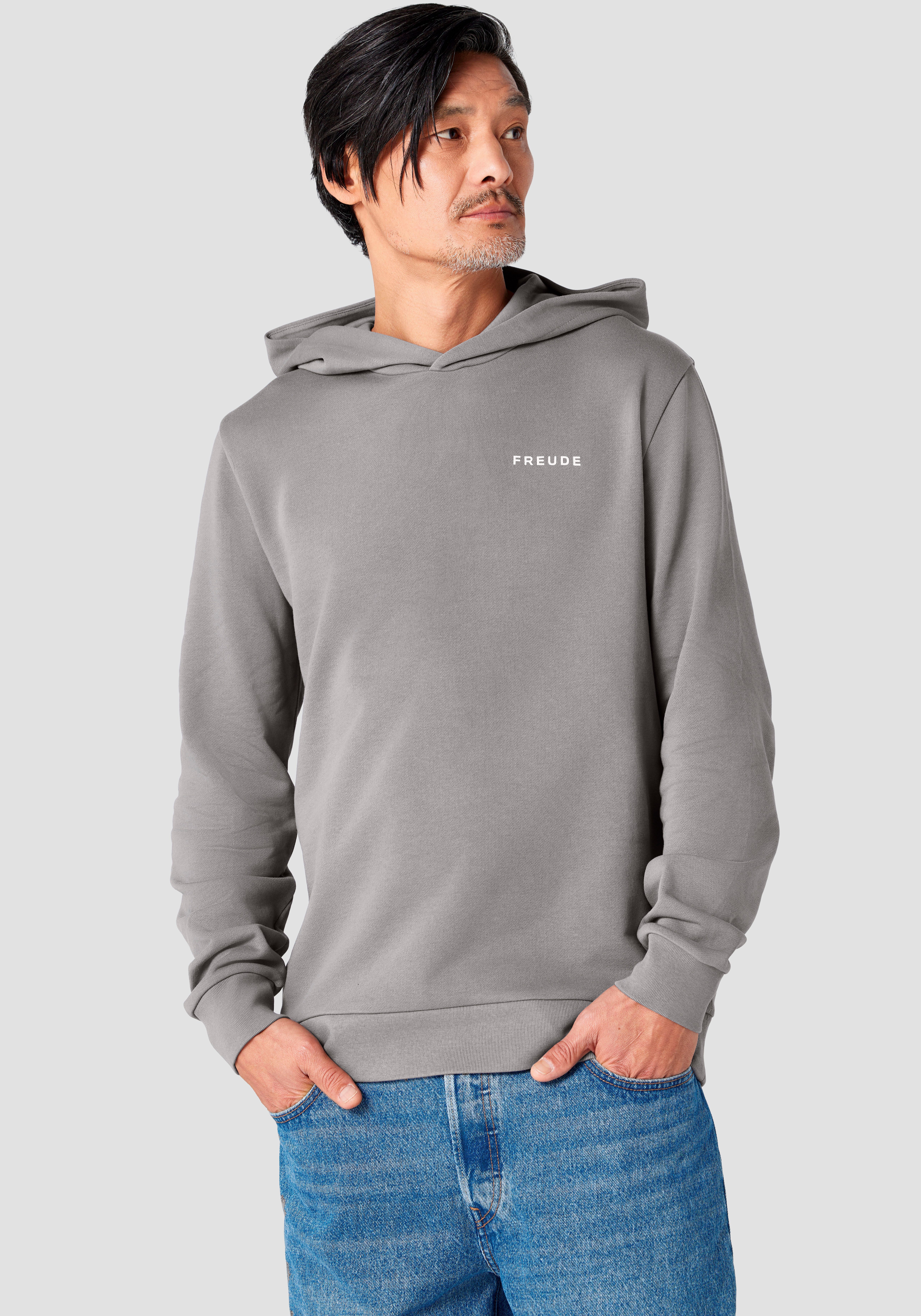 BMW Hoodie mit Logoprägung auf Brusthöhe