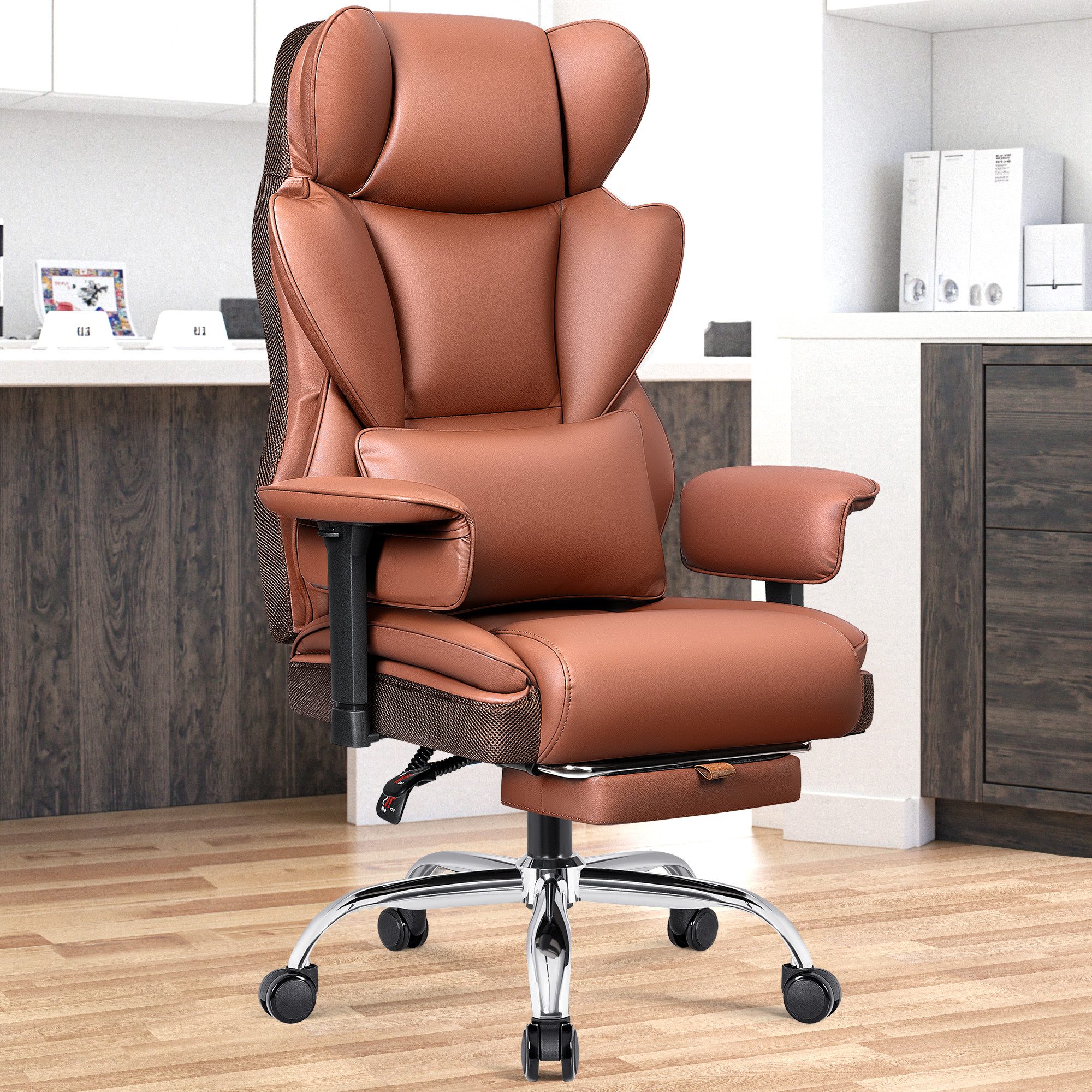 ChaCool Bürostuhl Ergonomisch PU Leder - günstig online kaufen