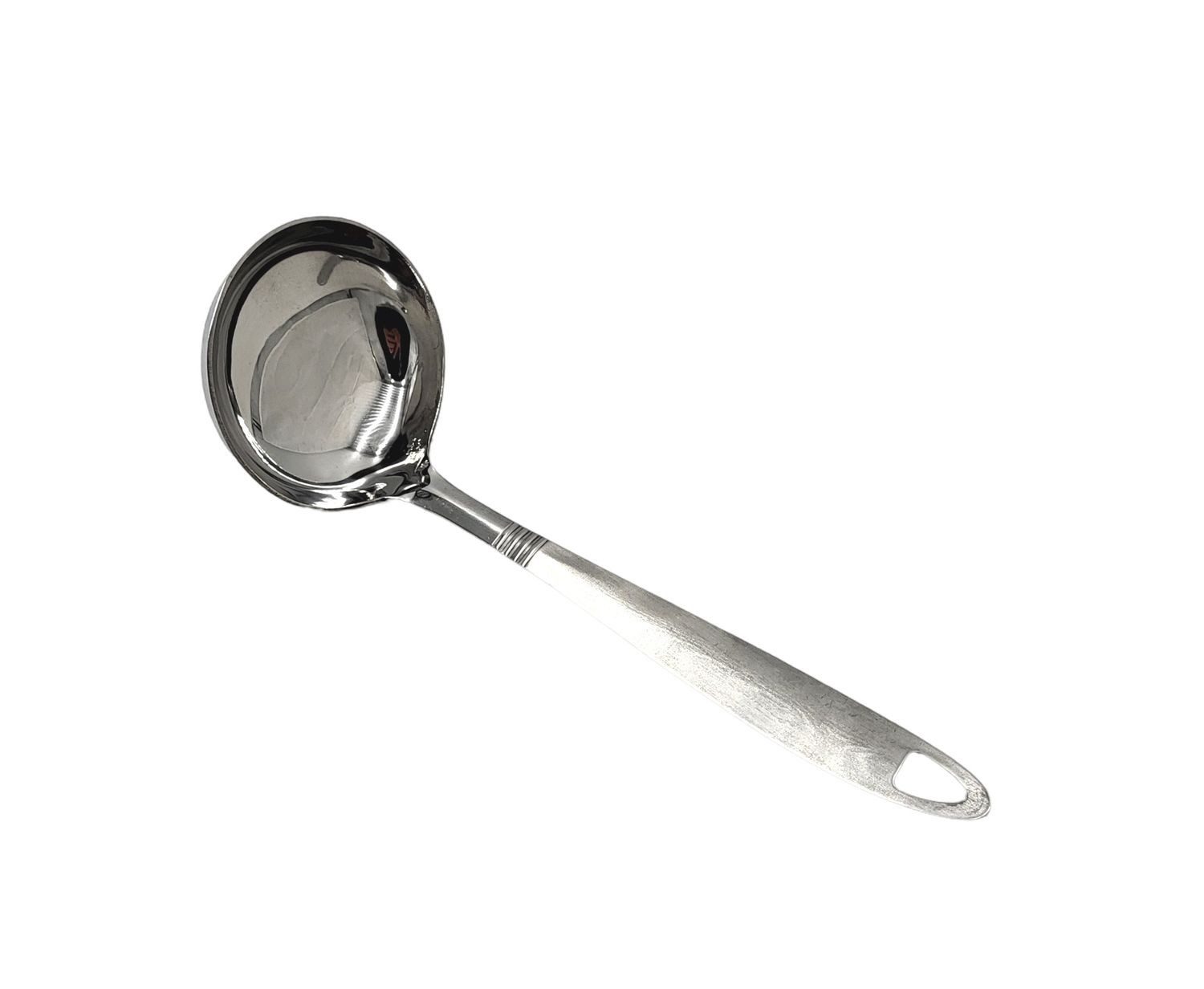 BURI Schöpflöffel Schöpfkelle aus Edelstahl 21,5cm Suppenkelle Saucenlöffel Saucenkelle