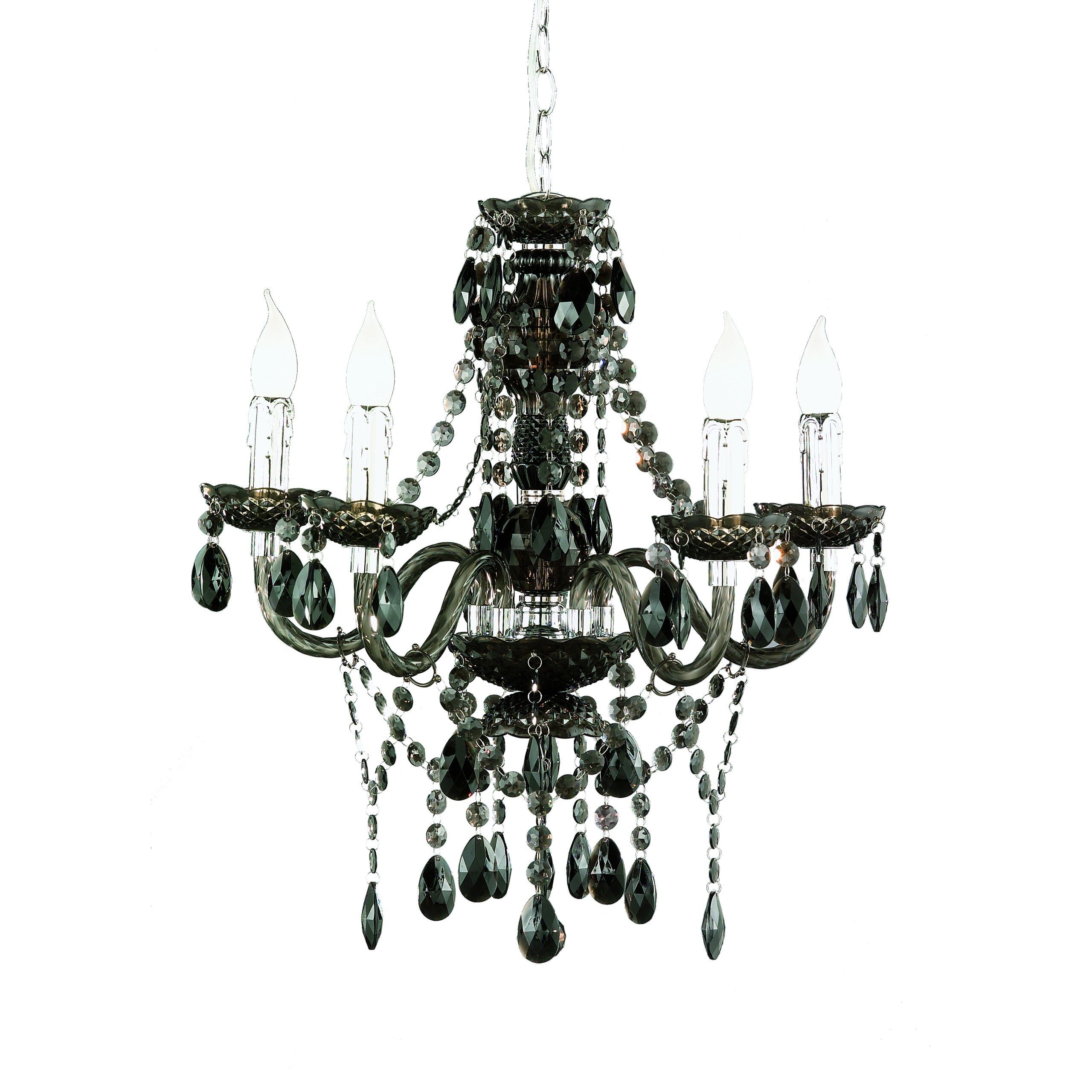 Reality Leuchten Kronleuchter Kronleuchter-T, Höhenverstellbar, ohne Leuchtmittel, Zauberhaftes Lichtspiel, Höhenverstellbar durch Kette